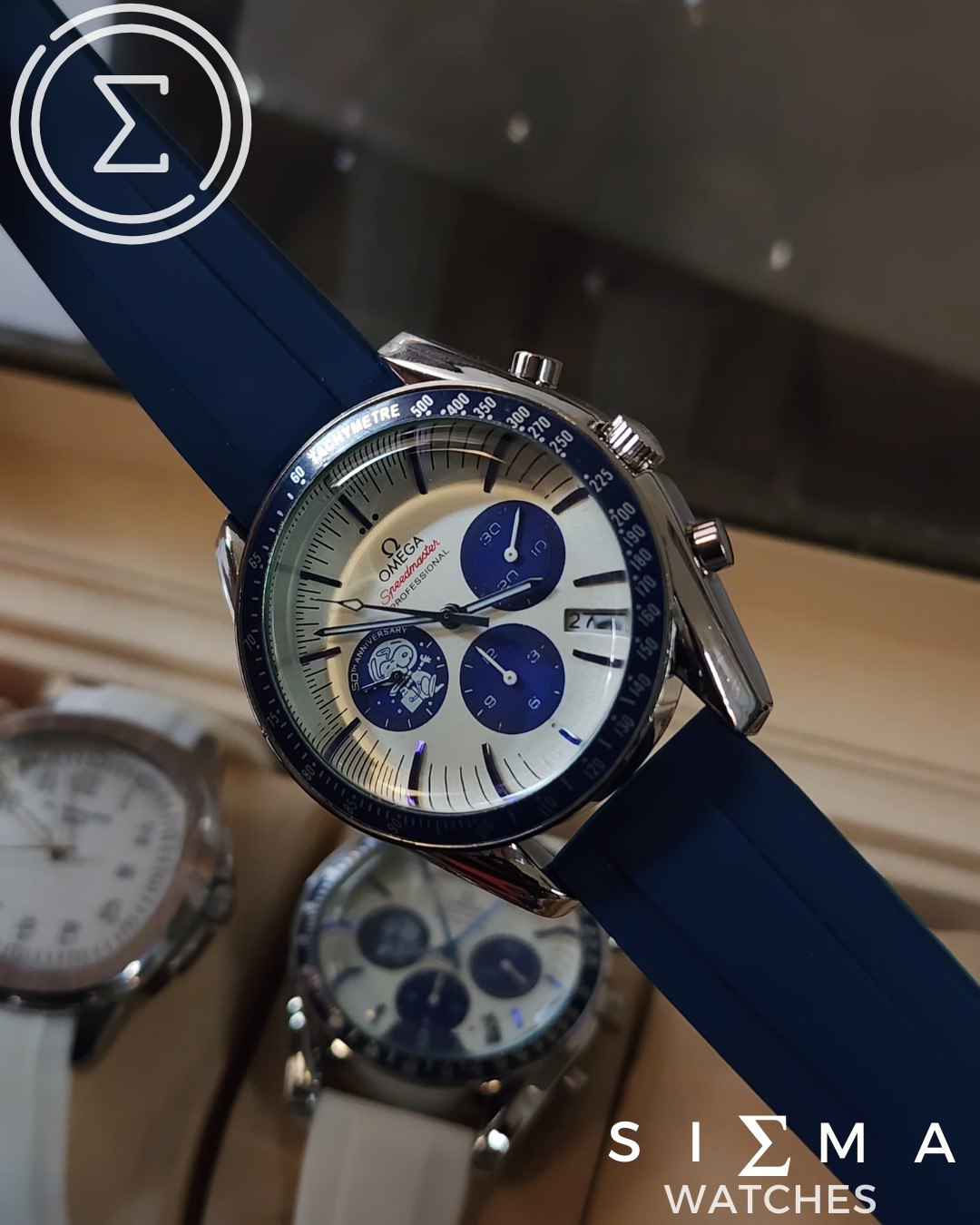 OMEGA speedmaster rubber