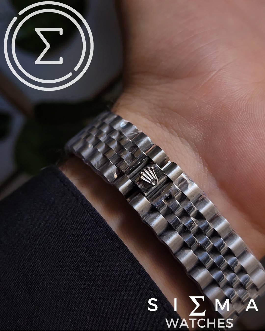 Rolex date-just men (automatic-like)