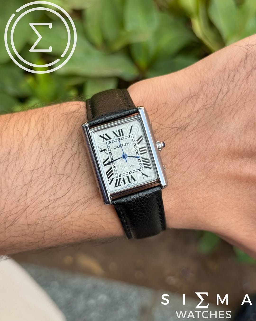 Cartier tank "black"